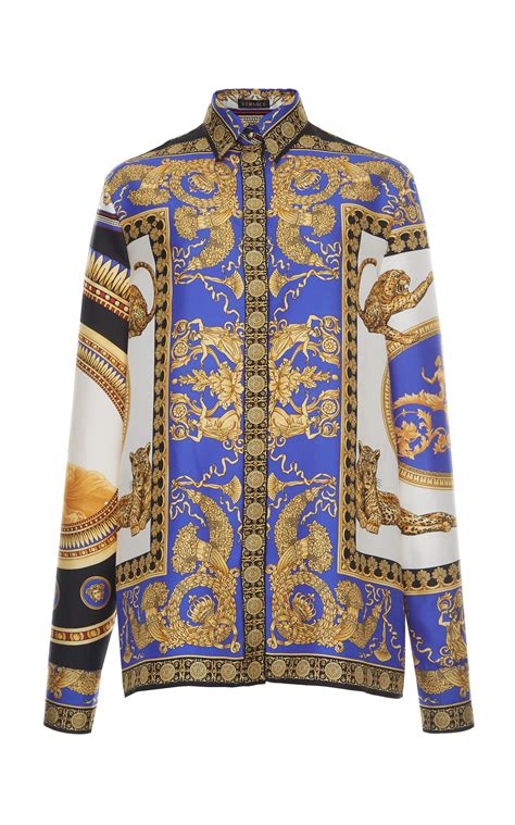 versace blouses|versace long sleeve shirts women's.